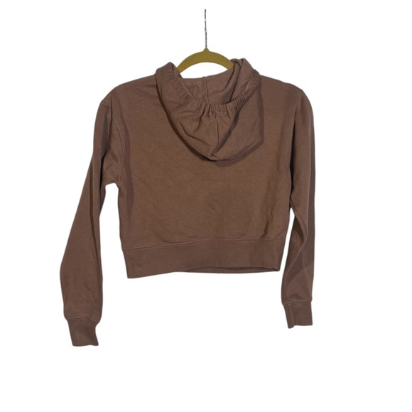 Tilly’s Full Tilt BOSTON Hoodie Brown Shrunken Size XS - Picture 3 of 7